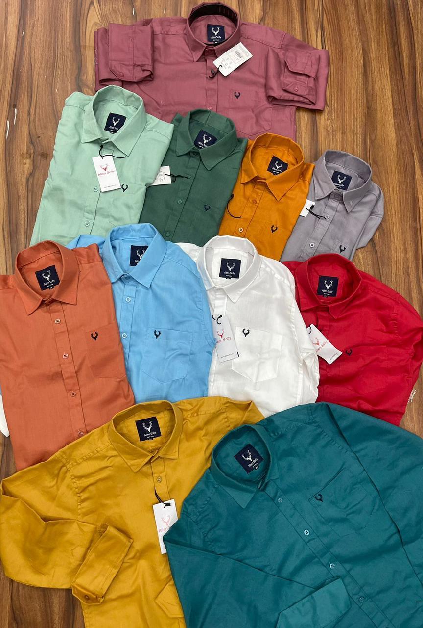 Men's Cotton Full Sleeve Shirt | Regular Fit Casual & Office Wear Shirt