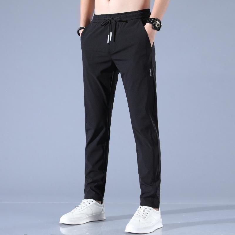 Men's NS Lycra Track Pants (Pack of 2) | Breathable Sports Joggers | Regular Fit