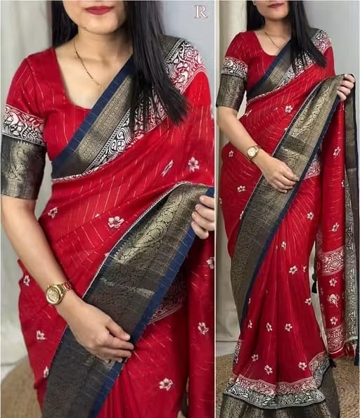 Women's Dola Rico Zari Saree | Premium Traditional Party Wear Saree | Elegant Ethnic Collection