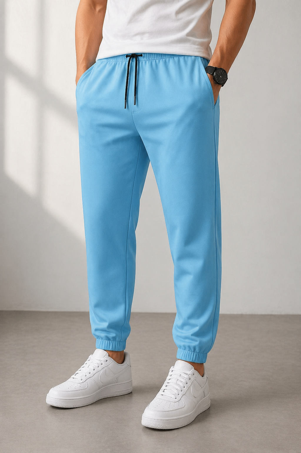 Men's Track Pants (Pack of 2) | Comfortable Sports & Casual Wear | Stretchable Everyday Joggers