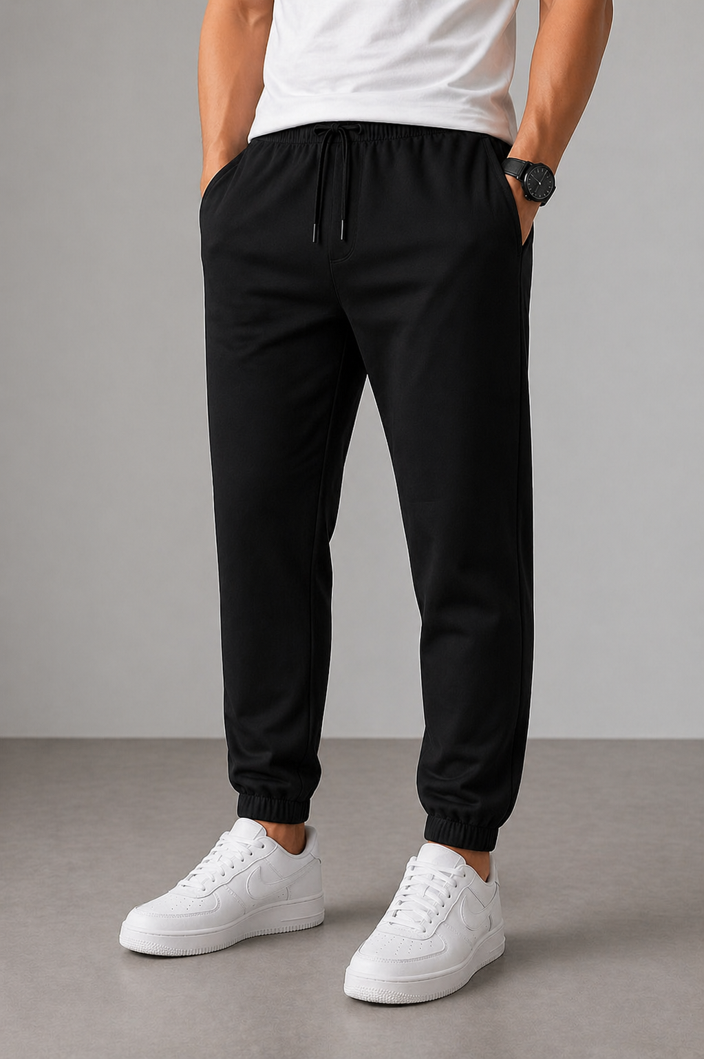 Men's Track Pants (Pack of 2) | Comfortable Sports & Casual Wear | Stretchable Everyday Joggers